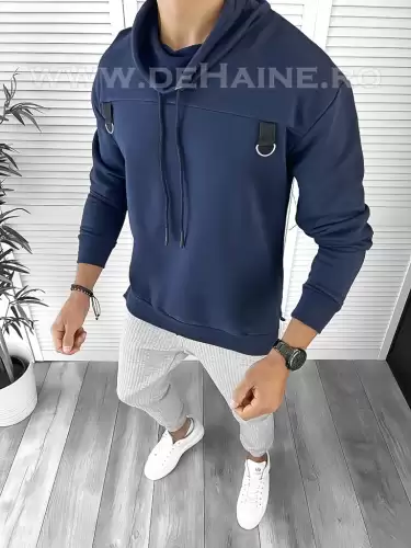 Hanorac barbati slim fit bleumarin 2676 I6-5.3