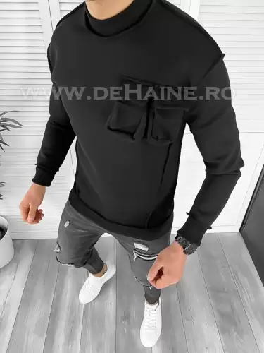 Hanorac barbati slim fit negru K156 P20-5.1