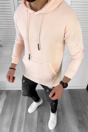 Hanorac barbati slim fit roz K150  i16-1.2