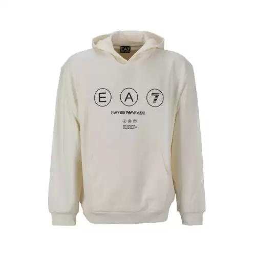 Hanorac EA7 TRAIN LOGO SERIES M HOODIE RN COFT WRITINGS