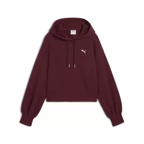 Hanorac Puma WARDROBE ESS Relaxed Cropped Hoodie TR