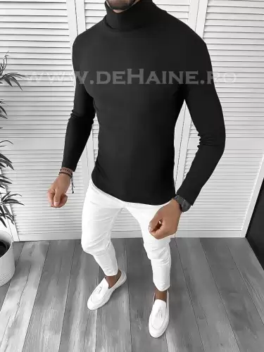 Helanca barbati neagra slim fit ZR B3310 V