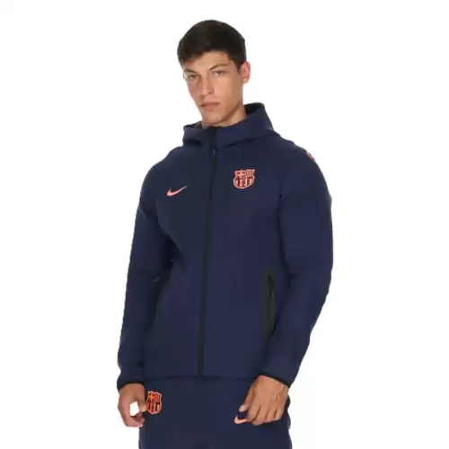 Jacheta Nike FCB M NK TCH FLC FZ WR HDY 3R