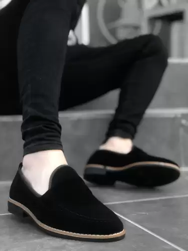 Mocasini barbati negri 12215 N16-3