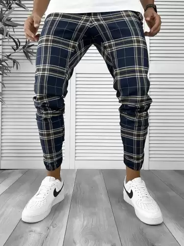 Pantaloni barbati casual in carouri 12288 SD P20-4.2
