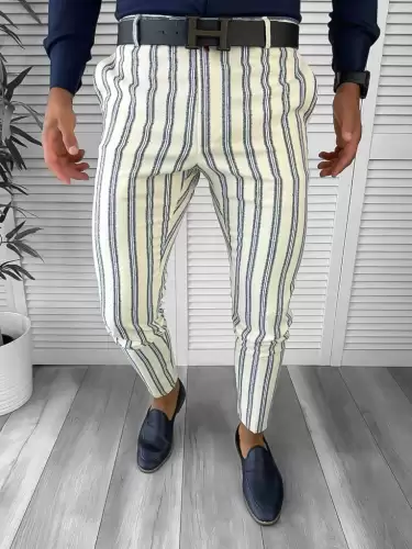Pantaloni barbati eleganti 10494  B7-1 S1
