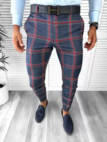 Pantaloni barbati eleganti 12703 F7-3