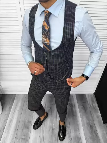 PANTALONI BARBATI ELEGANTI  13154  O2-3.1