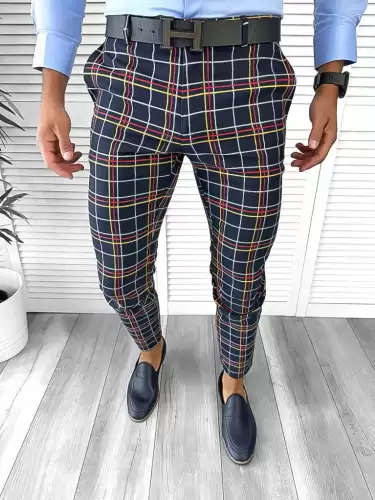 Pantaloni barbati eleganti B1545  B15-2