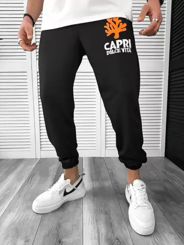 Pantaloni de trening cargo  bej   conici 12918 O2-4.2