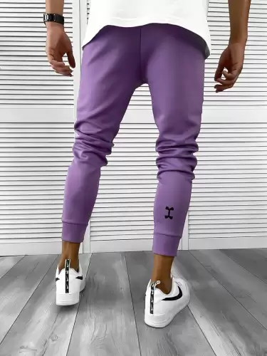 Pantaloni de trening mov  silon  conici 12379 121-3