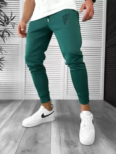 Pantaloni de trening verzi 12616 P20-4.1