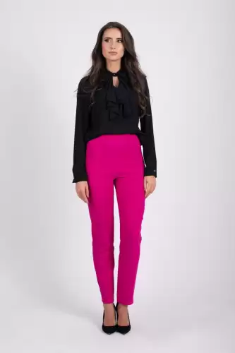 Pantaloni pana fucsia