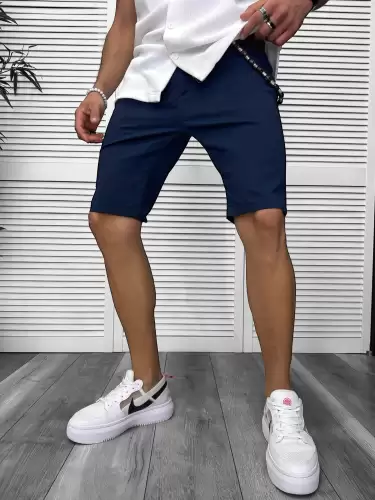 Pantaloni scurti casual bleumarin 13169 D3-2.2