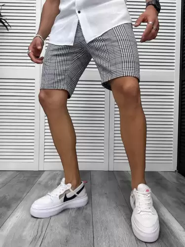 Pantaloni scurti casual  cu imprimeu  13109 21-4.1