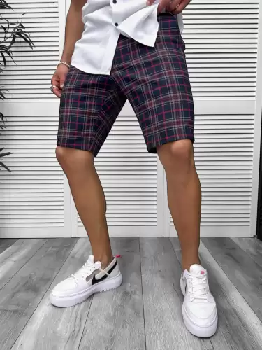 Pantaloni scurti casual cu imprimeu 13112 D4-3.3