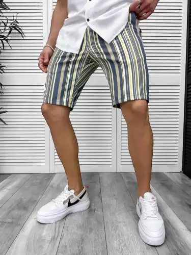 Pantaloni scurti casual  cu imprimeu  13124 14-3.3
