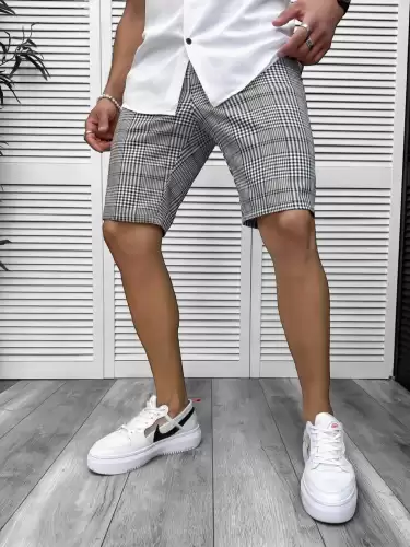 Pantaloni scurti casual  cu imprimeu  13133  D6-2.1