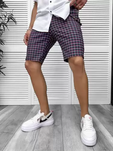Pantaloni scurti casual cu imprimeu 13135