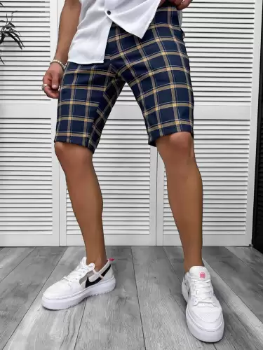 Pantaloni scurti casual cu imprimeu 13142