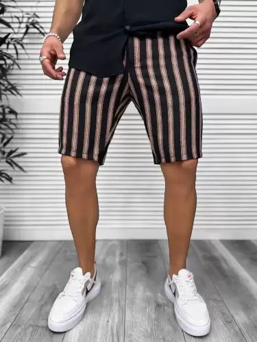 Pantaloni scurti casual cu imprimeu 13147 D4-3.3