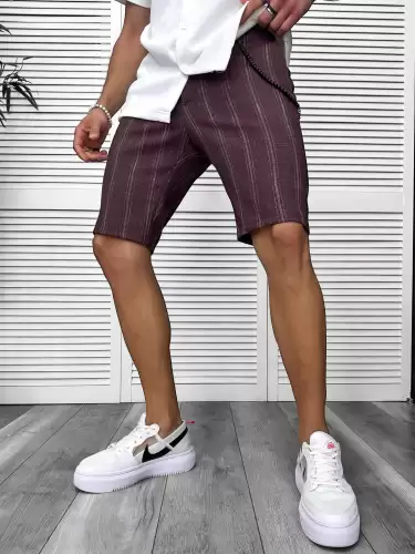 Pantaloni scurti casual  cu imprimeu 13158
