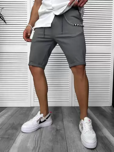 Pantaloni scurti casual gri 13168 D4-2.4