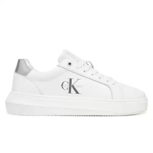 Pantofi sport Calvin Klein CHUNKY CUPSOLE LTH SILVER