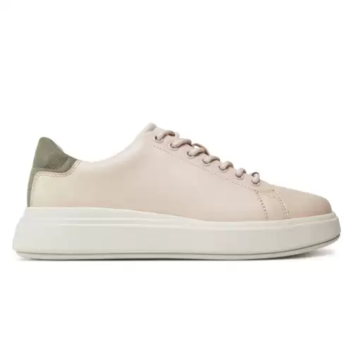 Pantofi sport Calvin Klein CUPSOLE LACE UP LTH W/ SUE BT