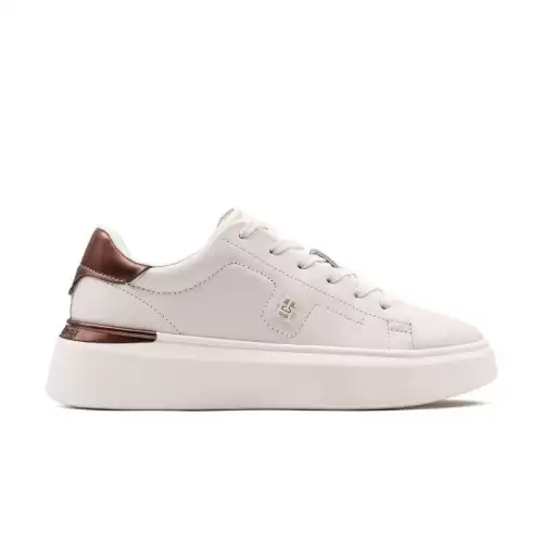 Pantofi sport Tommy Hilfiger CHIC PLATFORM SNEAKER GOLD