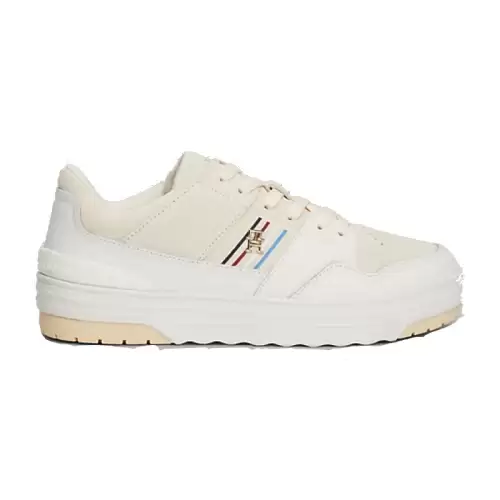Pantofi sport Tommy Hilfiger Suede Stripes Basket low