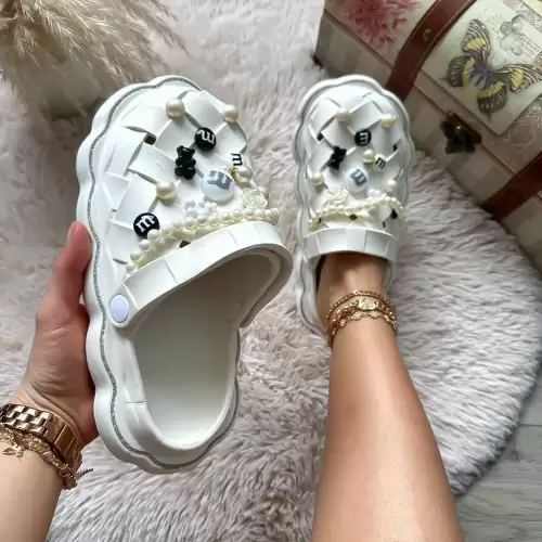 Saboti Papuci dama Albi XF54