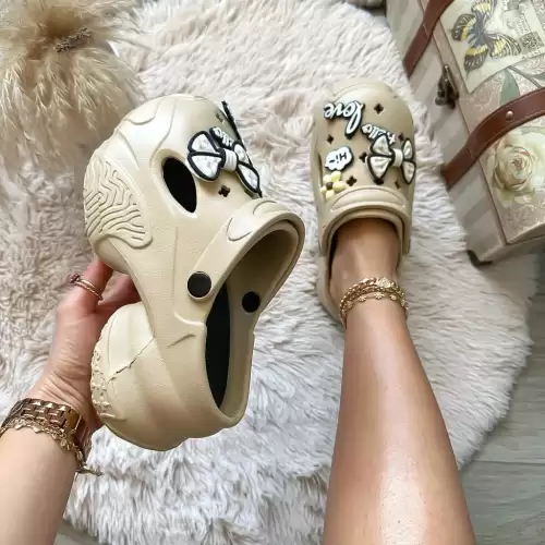 Saboti Papuci dama Crem XF30