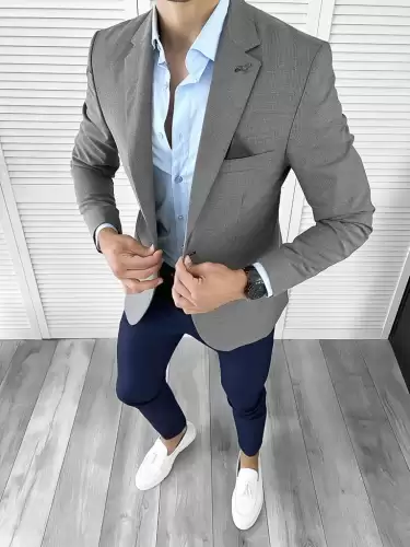 Sacou barbati slim fit 044 41-2.3