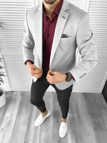 Sacou barbati slim fit 057 25-1.3