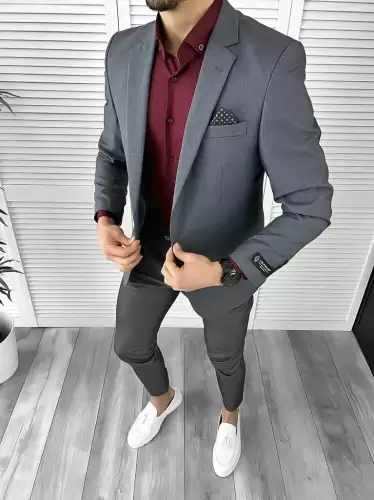 Sacou barbati slim fit 10343 O5-3.3