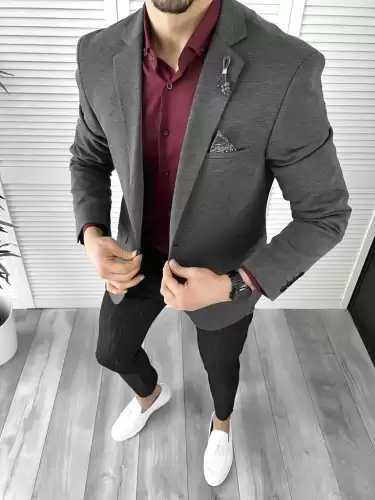 Sacou barbati slim fit 10349  45-2.2