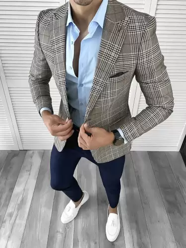 Sacou barbati slim fit 1041  X13