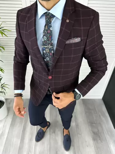 Sacou barbati slim fit 12845 28-4