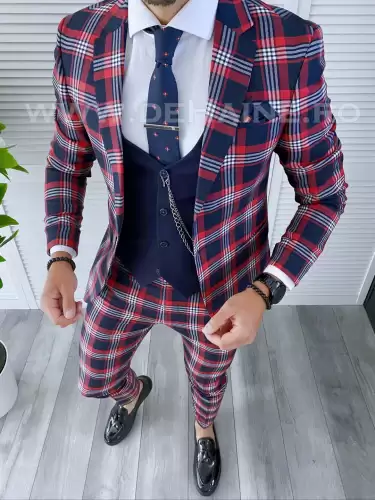 Sacou barbati slim fit  A4223  P18-4.1