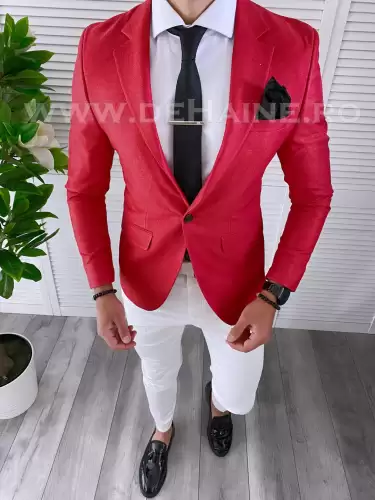 Sacou barbati slim fit B4250  O3-5.1