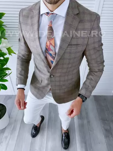 Sacou barbati slim fit B4260  32-1.3