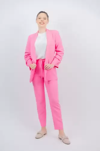 Sacou dama casual roz barby