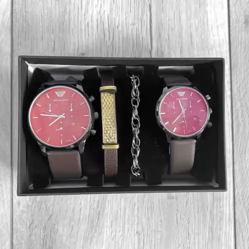 Set ceasuri pentru dama si barbati+bratara  B9257