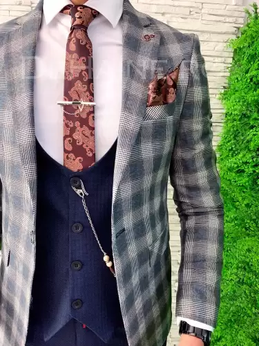 Set cravata + batista A4874