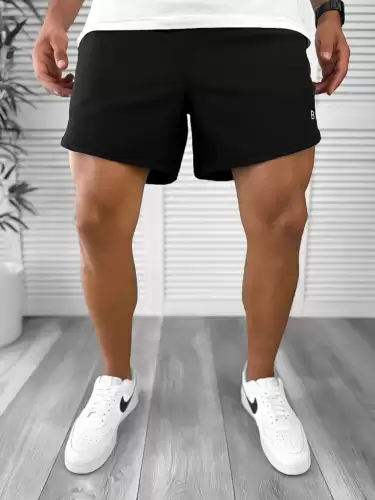 Sort de baie casual negru 12732 D6-4.3