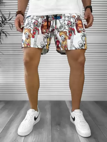 Sort de baie cu imprimeu 12571 D2-1.1