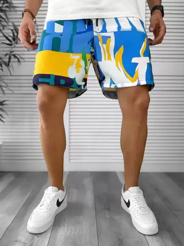 Sort de baie cu imprimeu 12583 D10-4