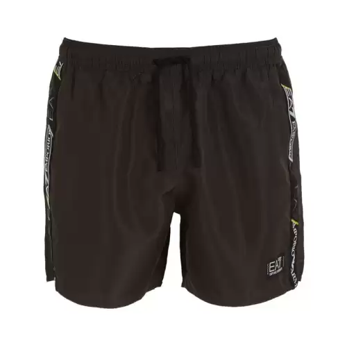 Sort De Baie EA7 M Logo Tape Bermuda