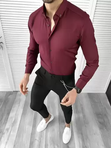 Tinuta barbati smart casual Pantaloni + Camasa 10558